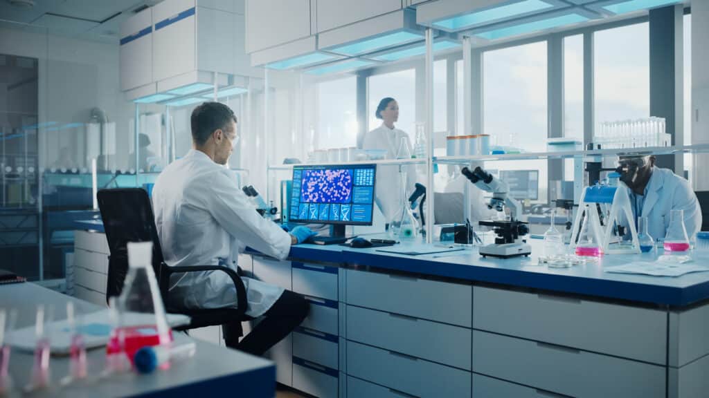 A glimpse into the world of biotech investing, where state-of-the-art laboratories play a critical role in discovering the next big advancements.